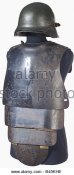 military-uniforms-armour-trench-body-armour-steel-helmet-with-shield-b45khe.jpg