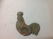 Старинная Фигурка петушок