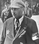 Romek Kaliski, member of the Jewish ghetto police in the Lodz ghetto..jpg