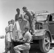 3_Fitting radiator to captured Italian truck.jpg