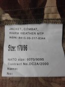 Jacket Combat Warm Weather MTP 170/96. Британія. Новий товар.