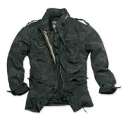 Тактическая куртка со съемной подкладкой "SURPLUS REGIMENT M 65 JACKET" Washed black camo.Размер XL.