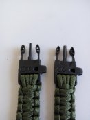 браслеты из паракорда с огнивом (2 шт в лоте)