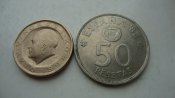 Монеты Норвегии, Испании