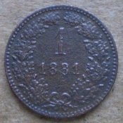 крейцер 1881 (состояние)