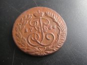 2 копейки 1766 год   М.М