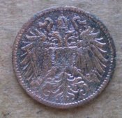 2 геллера 1904 Австро-Венгрия