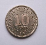 10 центов = 1961 г. = Малайя и Британское Борнео