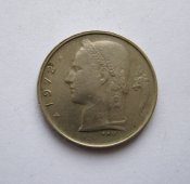 1 франк = 1972 г. = Бельгия