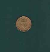 10 центов Гонг Конг 1949г.