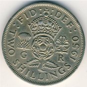 Two shillings 1949