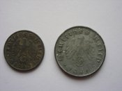 Пфенниги 3 Рейх цинк 1 и 10 - 2.jpg