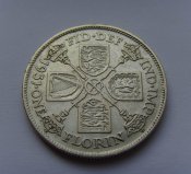 1 флорин. Великобритания 1931г. Ag.jpg