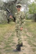 костюм военный камуфляж мультикам  для детей