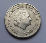 0,25 гульдена. Нидерландские Антиллы 1960г. Ag+.jpg