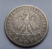 2 злоты. Польша 1934г. Ag.jpg