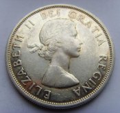 1 доллар. Канада 1961г. Ag+.jpg