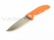 Нож Shirogorov F3 mini (реплика) ORANGE /satin/