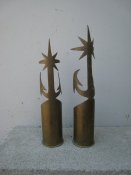 Вазы со снарядов с якорями-2шт.