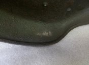 Немецкая каска Вермахт M40/62 (95% краски, декаль)