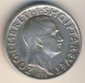 1 франг. Албания 1935 г. Ag+.jpg