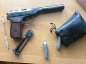 МР-654. Полностью тюнингованный, 2 магазина, фальшглушитель.