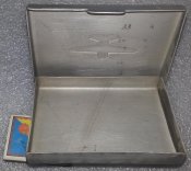 портсигар с самолетом И-16