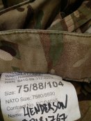 Британские штаны в расцветке МТР 75/88/104
