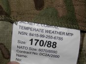 Китель  MTP (PCS) 170-88
