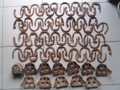 Подковы от сапог пмв+ледоступы(67шт)