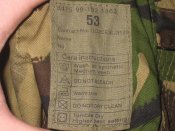Лот№А347 Панама Британских ВС в DPM, размер 53 (оригинал)