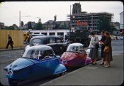 Messerschmitt KR 200 175 Bubble Cars Frankfurt 1950's.JPG