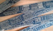 Линейка раскладная командиров саперных подразделений РККА