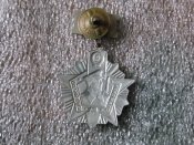 Нагрудный знак-Отличник погран. войск СССР 2-й степени.