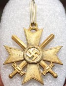 Крест за военные заслуги II класса,с мечами копия