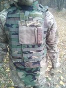 Бронежилет OTV woodland повна комплетація