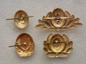 Кокарды милиция, армия СССР+УВС.