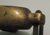 Деталь ножен ранней шашки обр. 1927 г.