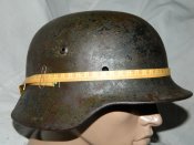 Каска немецкая М-35 Размер 68 (родная краска)