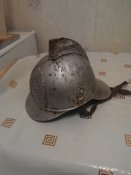Каска пожарного 1920-1930