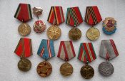 Медали, юбилеи победы в ВОв (20-25-30-40-50-60),Вет.труда,50 лет освобожд Украины, 50-60-70 лет ВС