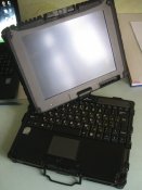 Защищенный армейский ноутбук НАТО Getac-V100