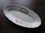 Сервиз Пионеры , Советская Агитационная посуда 20-е годы . Селёдочница 2.