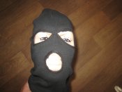 Лот№ А1119 Балаклава легкая черная малая