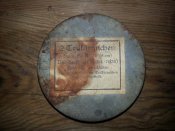 (1)цинковая банка доп заряда 2 Teilkartuschen. 8 cm s.Gr.W.34