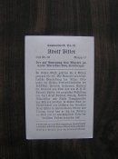 Фотооткрытка ,Серия фотооткрыток Адольф Гитлер , №89
