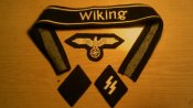 Ваффен CC "Wiking". Нарукавная лента.Нашивка.Петлицы рядового.