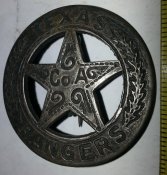 нагрудный/должностной знак Texas Rengers (кино студийная копия)