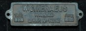 шильдик WC Heraeus