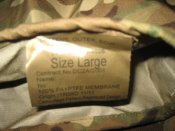 Лот№ А1061 Краги из материала Gore-tex в цвете МТР в размере Large